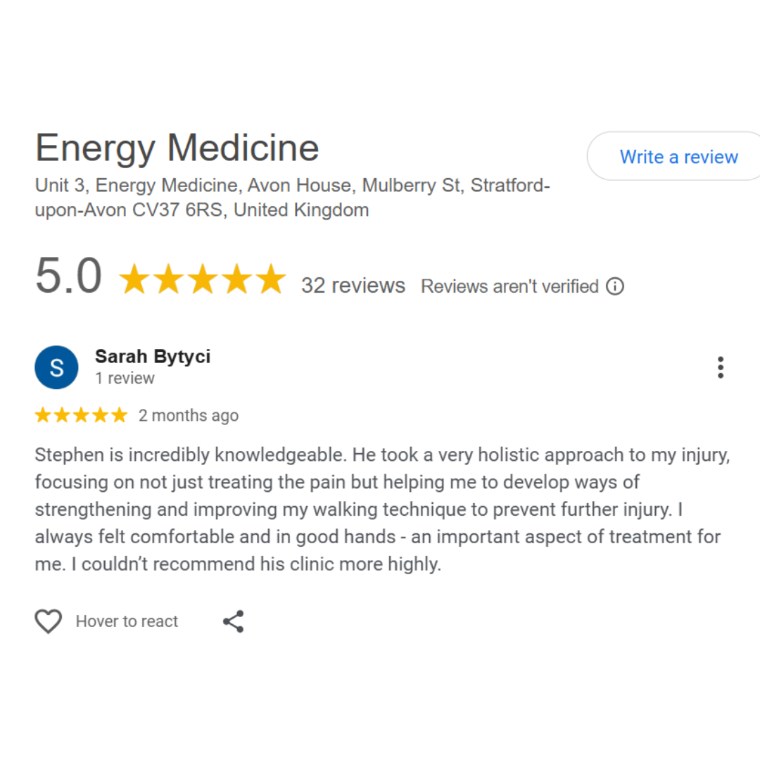 Back Pain Review