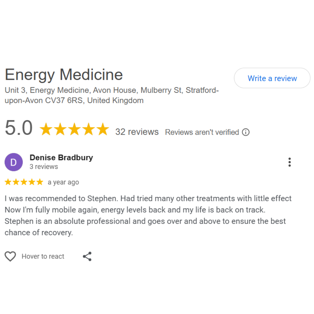 Back Pain Review